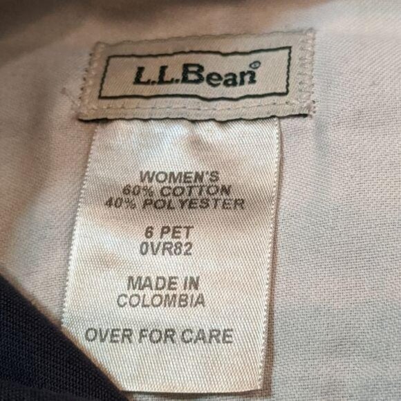 L.L.Bean Navy Blue Pencil Skirt Women's Size 6P - Picture 7 of 9